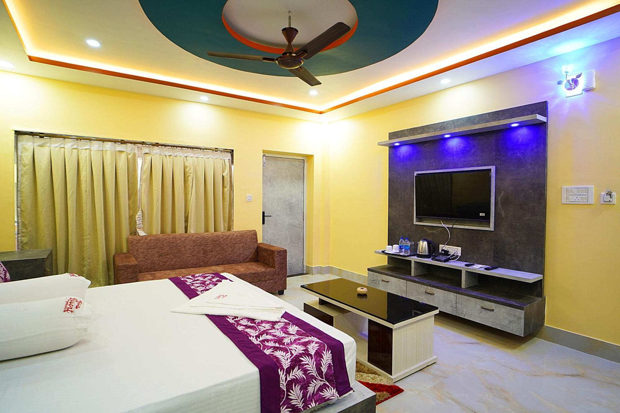 Goa Beach Resort On Beach Mandarmani Exterior foto