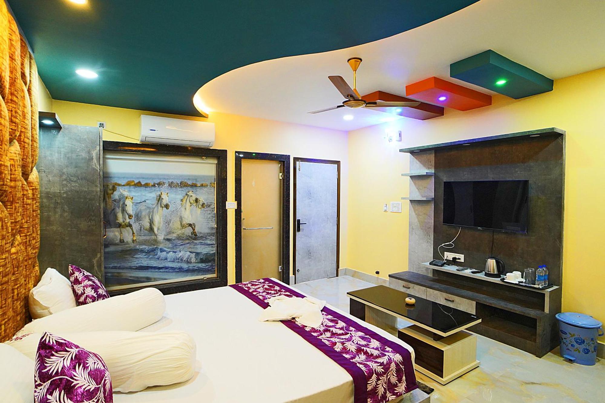 Goa Beach Resort On Beach Mandarmani Exterior foto